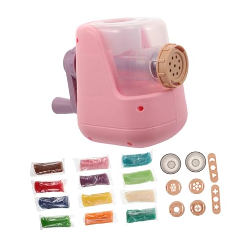 UPKOCH Nudelmaschine Spielset mit Weichem Ungiftigem Material Manueller Teig-extruder für DIY Basteln Farbenfrohe Knetmasse Fördert Kreativität und Fantasievolles Rollenspiel für Jungen UPKOCH Nudelmaschine Spielset mit Weichem Ungiftigem Material Manueller Teig-extruder für DIY Basteln Farbenfrohe Knetmasse Fördert Kreativität und Fantasievolles Rollenspiel für Jungen von UPKOCH