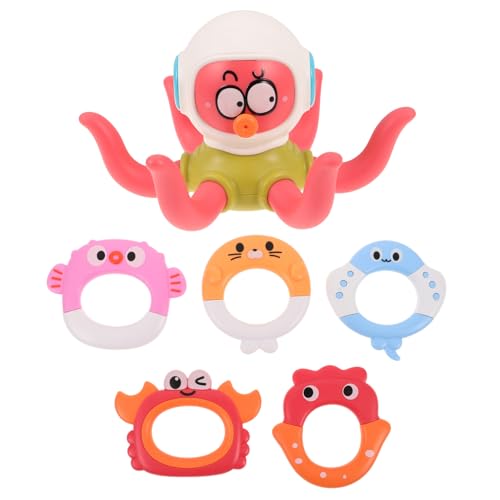 UPKOCH Octopus Pool Ring Toss Spiel Wasserspielzeug für Schwimmtiere Outdoor Sommeraktivitäten Fördert Zielgenauigkeit und Eltern-Junge Mädchen-interaktion UPKOCH Octopus Pool Ring Toss Spiel Wasserspielzeug für Schwimmtiere Outdoor Sommeraktivitäten Fördert Zielgenauigkeit und Eltern-Junge Mädchen-interaktion von UPKOCH