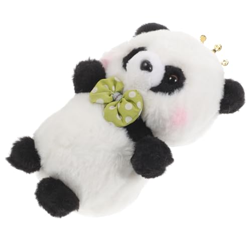 UPKOCH Panda Plüschtier Stofftier Kleines Panda Plüschtier Puppe Süßer Panda Plüsch Panda Stofftier Haushaltsstofftier Schlafzimmer Panda Spielzeug Panda Puppe Spielzeug von UPKOCH