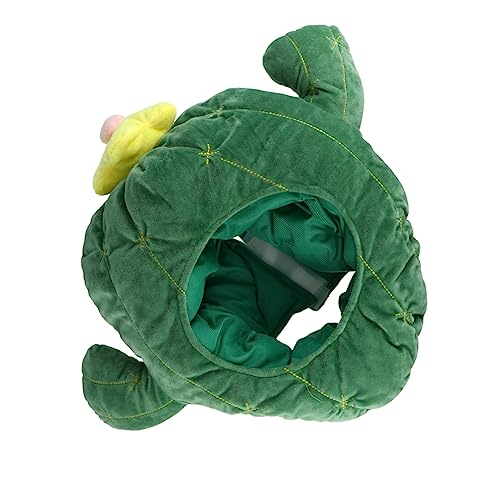 UPKOCH Partyhut Kaktus Hut Kostüm Party-kopfschmuck Lustiger Trucker-hut Mütze Lustige Trucker-hüte Halloween-cosplay-hut Tierhüte Lustige Baseballkappe Plüschpuppe Albern Stoff Green von UPKOCH