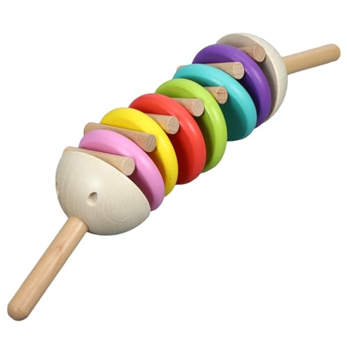 UPKOCH Percussion-kastagnetten- Kastagnetten Schlaginstrument Handkastagnetten Für Fingerkastagnetten Partygeschenke Kleine Kastagnetten Musikinstrumente Hölzern von UPKOCH