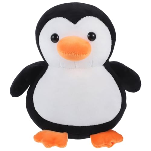 UPKOCH Pinguin-Puppe Deko Stofftier Kleines Kuscheltier - Pinguinspielzeug Ausgestopfter Pinguin Tierspielzeug Ausgestopftes Pp Baumwolle Schwarz UPKOCH Pinguin-Puppe Deko Stofftier Kleines Kuscheltier - Pinguinspielzeug Ausgestopfter Pinguin Tierspielzeug Ausgestopftes Pp Baumwolle Schwarz von UPKOCH