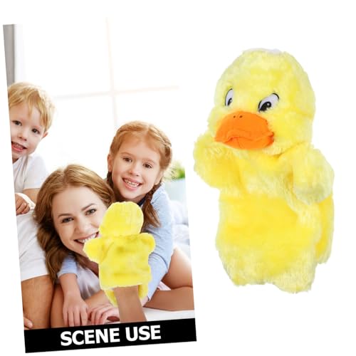 UPKOCH Plüsch Handpuppe Gelbe Ente Weiches Stofftier für Interaktives Geschichtenerzählen und Rollenspiel Zubehör für Kindergarten und Eltern Junge Mädchen aktivitäten UPKOCH Plüsch Handpuppe Gelbe Ente Weiches Stofftier für Interaktives Geschichtenerzählen und Rollenspiel Zubehör für Kindergarten und Eltern Junge Mädchen aktivitäten von UPKOCH