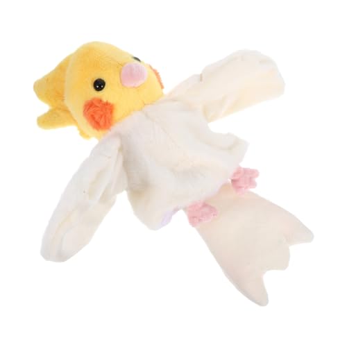 UPKOCH Plüsch Papagei Handpuppe Weiches Stofftier für Rollenspiele Ventriloquismus Realistische Vogel Handpuppe Gelb für Geschichtenerzählen UPKOCH Plüsch Papagei Handpuppe Weiches Stofftier für Rollenspiele Ventriloquismus Realistische Vogel Handpuppe Gelb für Geschichtenerzählen von UPKOCH