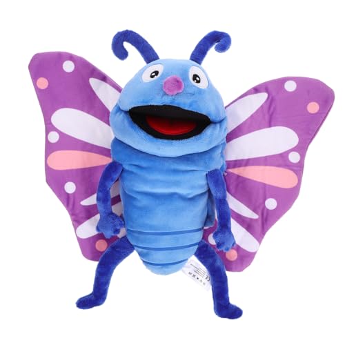 UPKOCH Schmetterling Handpuppe für Kinder Interaktive Plüsch Tierhandpuppe Kreatives Puppenspielzeug für Erzählungen und Rollenspiele und Sicher Fördert Fantasie und Kommunikation UPKOCH Schmetterling Handpuppe für Kinder Interaktive Plüsch Tierhandpuppe Kreatives Puppenspielzeug für Erzählungen und Rollenspiele und Sicher Fördert Fantasie und Kommunikation von UPKOCH