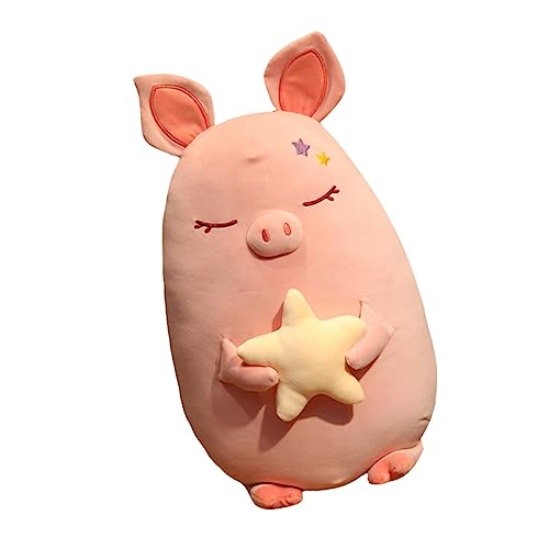 UPKOCH Plüsch The Child plüsch süßes Kuscheltier Plush Toy plüschtier Plüschschwein Dekoration gemütliches Dekokissen gefüllte Puppe Plüschspielzeug Wohnkultur PP Baumwolle Rosa von UPKOCH