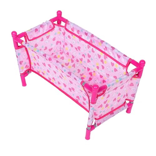 UPKOCH Puppenbett Babyzubehör Bettwäsche Kinderspielzeug Babywiege Mini Babypuppen B Spielzeug Babys Puppen Spielzeughaus Kinderspielzeug Puppenhaus Mini Spielzeug Minibett von UPKOCH