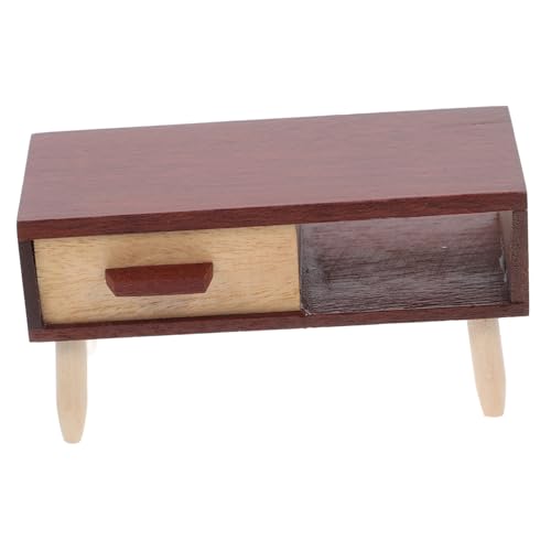 UPKOCH Puppenhausmöbel Mini Möbel Hauszubehör Für Zuhause Mini Spielzeug Tv Schrank Puppenhäuser Herbstdekoration Für Küche Heimdekoration Hausdekorationen Für Zuhause von UPKOCH