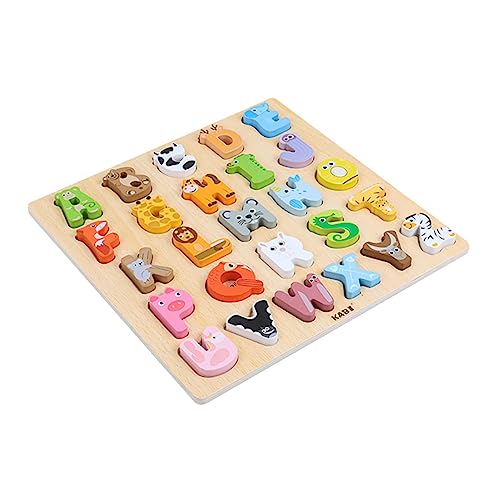 UPKOCH Eltern-Kind-interaktives Holzpuzzle Babyspielzeug Kleinkindspielzeug Jungen- Und Mädchenspielzeug Pädagogisches Lernspielzeug Holzspielzeug von UPKOCH