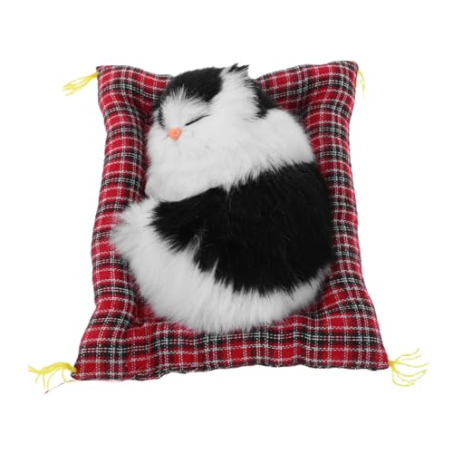 UPKOCH Realistische Katzenfigur mit Interaktivem Miauen Kleines Kätzchen Modell mit Weichem Stoffkissen Handgefertigte für Zuhause und Büro Vielseitig Einsetzbare Tischdekoration UPKOCH Realistische Katzenfigur mit Interaktivem Miauen Kleines Kätzchen Modell mit Weichem Stoffkissen Handgefertigte für Zuhause und Büro Vielseitig Einsetzbare Tischdekoration von UPKOCH