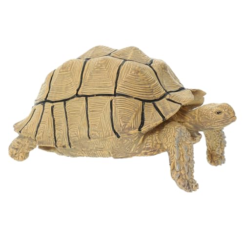 UPKOCH Realistische Schildkröte Figur Dekoratives Schildkröten Ornament Aus Hochwertigem Polyresin Ideal Für Garten Terrasse Und Lernspielzeug Für von UPKOCH