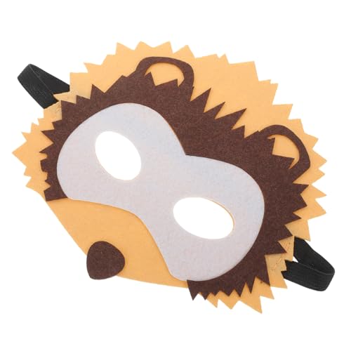 UPKOCH Requisiten für Kindergartenaufführungen Maske Wolf Gesicht Kostüm halloween mask hallowen masks gewand kleidung the edith eger animal Vlies Brown von UPKOCH