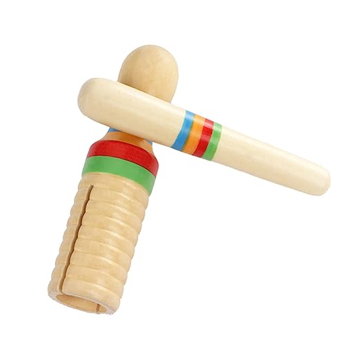 UPKOCH Schlagzeug Schallschlauch Pädagogisches Musikspielzeug Percussion-Musikinstrument Für Kindermusikerziehungsspielzeug Musikalisches Kinderspielzeug Hölzern von UPKOCH