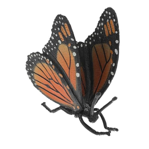 UPKOCH Schmetterlingsmodell Monarchfalter Spielzeug Schmetterling Lernspielzeug Simulation Schmetterlingsfigur Realistischer Schmetterling Künstlicher Schmetterling Monarchfalter von UPKOCH