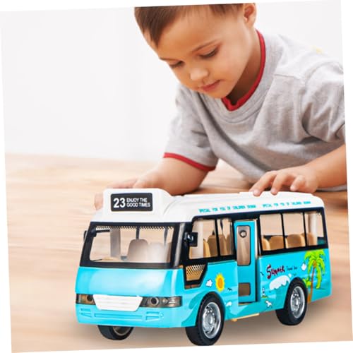 UPKOCH Schulbus mit Licht und Musik Simuliertes Busmodell mit Öffnenden Türen Kindgerechtes Robustes für Jungen und Mädchen Fördert Motorik und Farberkennung UPKOCH Schulbus mit Licht und Musik Simuliertes Busmodell mit Öffnenden Türen Kindgerechtes Robustes für Jungen und Mädchen Fördert Motorik und Farberkennung von UPKOCH