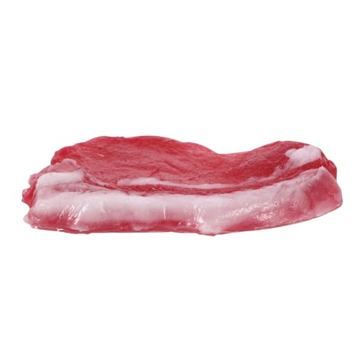 UPKOCH Schweinefleischimitat Realistisches Fleisch Simuliertes Steak Künstliches Fleisch Falsches Fleisch Künstliche Nahrungsstütze Wursthüllen Gefälscht Fleischwolf Fleischspielzeug PVC von UPKOCH