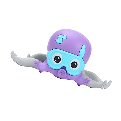 UPKOCH Schwimmender Oktopus Kinderspielzeug Badespielzeug Krabbelndes Babyspielzeug Für Babys Badender Oktopus Kinderduschspielzeug Babypoolspielzeug Wasserspielspielzeug von UPKOCH