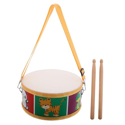 UPKOCH Setzen Sie Kinderpercussion Drum Small Casters Boy Piggy Bank Utensilien Und Ausrüstungsschleifenschleifstreifen Schleifgürtel Pinzetten Tragbare Schleifgürtel Schallspielzeug von UPKOCH