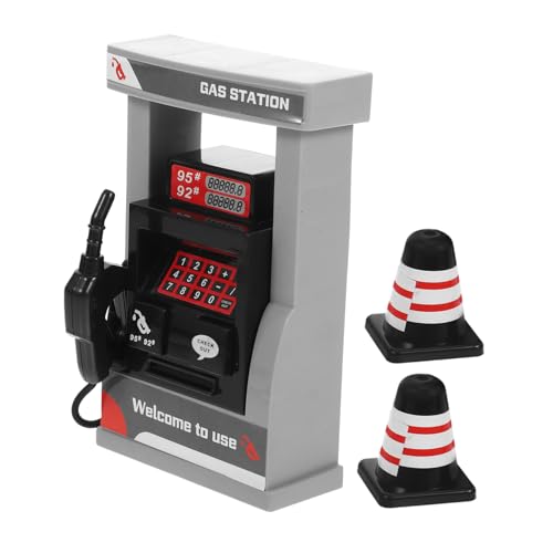 UPKOCH Simulation Gas Station Modell mit Sprachfunktion Miniatur Station aus Realistisch Gestaltetes Motorik und Kreativität Sicher und Langlebig UPKOCH Simulation Gas Station Modell mit Sprachfunktion Miniatur Station aus Realistisch Gestaltetes Motorik und Kreativität Sicher und Langlebig von UPKOCH