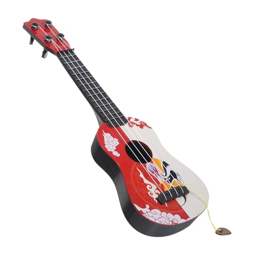 UPKOCH Simulations-Ukulele Musikinstrument- Musikspielzeug Für Kinderspielzeug Klassische Ukulele Kleine E-Gitarren-spielzeuge -Ukulele -gitarrenspielzeug Abs von UPKOCH