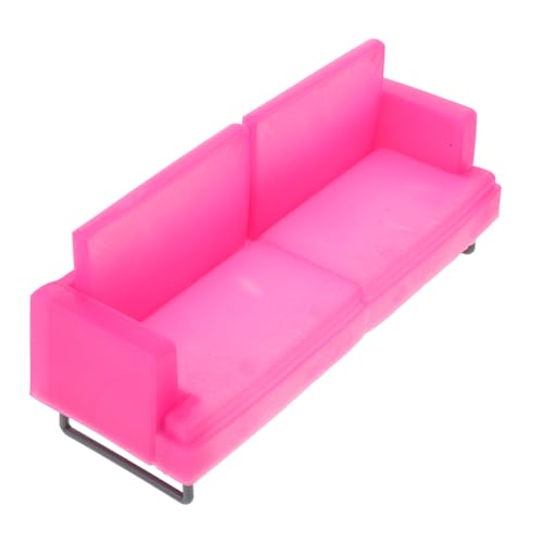 UPKOCH Sofastuhl Für Prinzessinnenpuppe Rosa Puppenhaus Minimöbel Für Puppenhaus Kamin Im Puppenhaus Spielzeugcouch Puppenhaus Schaukelstuhl Puppenhausfenster Puppenhausboden Plastik Rosy von UPKOCH