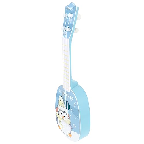 UPKOCH Spielzeuggitarre Für Mini-Ukulele Anfänger Musikinstrument Ukulele- Für Das Frühe Lernen Musikinstrumentenmodell Mini-gitarrenspielzeug Gitarrenmodell Abs von UPKOCH