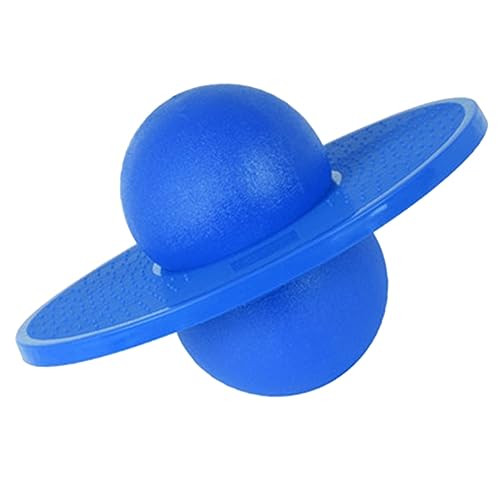 UPKOCH Springender Ball Balance-Ball mit Grip-Deck Outdoor-Spielset für Kinder Jump-Trick-Bounce-Board Kinder Gymnastikball prallen Activity für Kinder aktivity für Kinder Übungsball Blue von UPKOCH