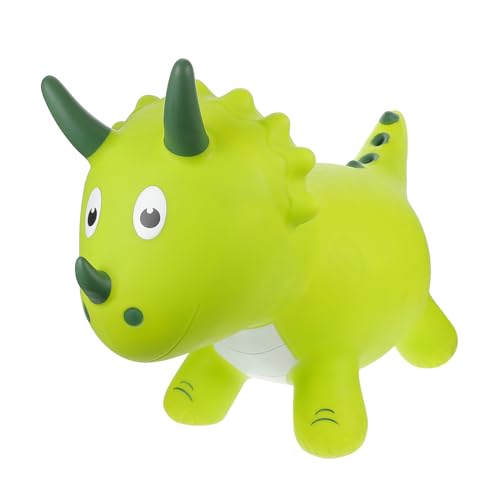 UPKOCH Springender Drache Aufblasbares Dinosaurierspielzeug Für Kinder Pferd Springendes Spielzeug Aufblasbares Spielzeug Dinosaurier Kinderspielzeug Federnd Hüpfball Für Kinder Green PVC von UPKOCH