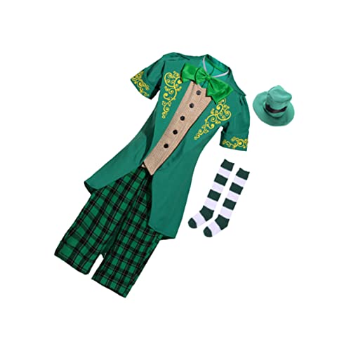 UPKOCH St Patrick's Kostüm Mädchenkostüm Einhorn Mädchenkostüme Für Teenager Mädchen Halloween Kinderkostüme Kostüm Für Children's Place Mädchenkleidung Halloweenkostüme Grün von UPKOCH