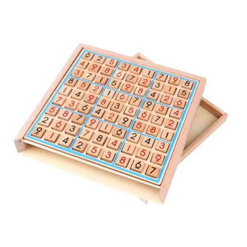 UPKOCH Sudoku Spielset für Raster Lernspielzeug zur Gehirnförderung Denkspiel aus Natürlichem Pädagogisches Trainingsspiel für Mädchen und Jungen Kreatives UPKOCH Sudoku Spielset für Raster Lernspielzeug zur Gehirnförderung Denkspiel aus Natürlichem Pädagogisches Trainingsspiel für Mädchen und Jungen Kreatives von UPKOCH