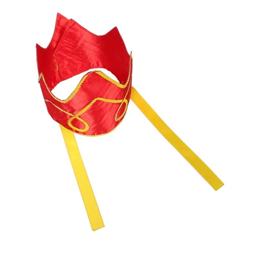 UPKOCH Tang-Mönch-Kostüm für Cosplay-Partyhut Maskerade-Hut-Requisite Bühnenperformancehut Hut für die Party Cosplay-Kostüm-Kappe Stoff rot von UPKOCH