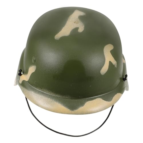 UPKOCH Tarnhelm Armeekostüme Für Football-helm Knieschoner Fahrradhelm Kleinkind Kinderkostüme Kinderroller Hüte Schutzausrüstung Jungenhelm Plastik Camouflage von UPKOCH