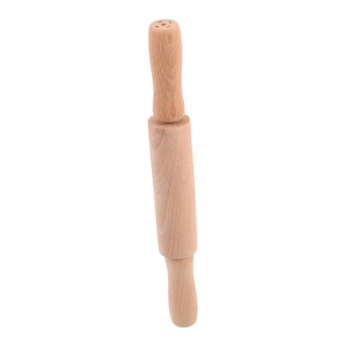 UPKOCH Teigrolle Aus Ton Für Kleinkinder Werkzeuge Werkzeuge Ton Werkzeuge Für Knete Zubehör Tonrolle Knete Werkzeuge Knete Roller Mini Knete Beige Holz von UPKOCH