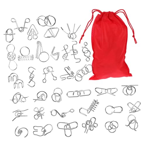 UPKOCH Metall Puzzles Für Denksportaufgaben Steckpuzzles Logikpuzzles Aus Metall Denkspielzeug Puzzlespiele Interaktive Sensorische Spielzeug UPKOCH Metall Puzzles Für Denksportaufgaben Steckpuzzles Logikpuzzles Aus Metall Denkspielzeug Puzzlespiele Interaktive Sensorische Spielzeug von UPKOCH