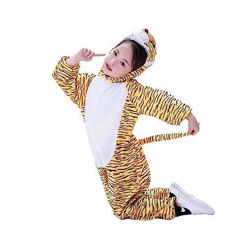 UPKOCH Tiger Kostü Für Tierkostü Für Rollenspiele Und Maskeraden Cosplay Outfit Für Größe L Perfekt Für Halloween Und Kostümpartys von UPKOCH