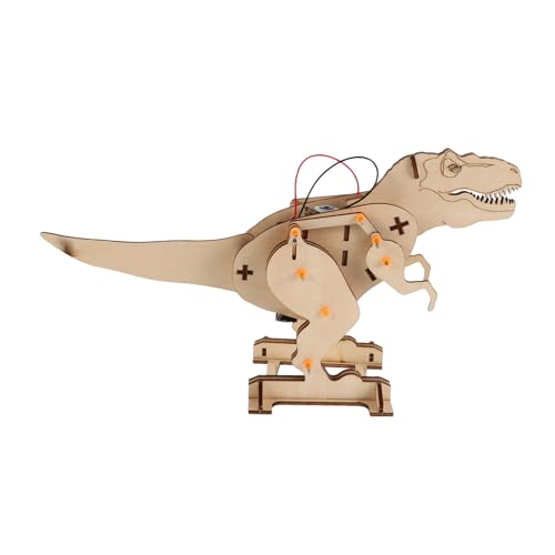 UPKOCH Tyrannosaurus Rex-montagespielzeug Dinosaurier-bausatz Dinosaurierspielzeug Kinderpädagogische Spielzeuge Stammbausatz Baukasten Dinosaurier-Figur Holz von UPKOCH