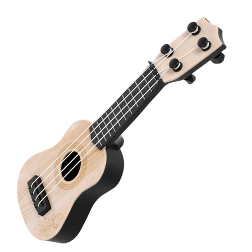 UPKOCH Ukulele Für Musikinstrument Aus Ideal Für Anfänger Musikspielzeug Zur Musikalischen Früherziehung Cremefarben Ukulele Modell von UPKOCH