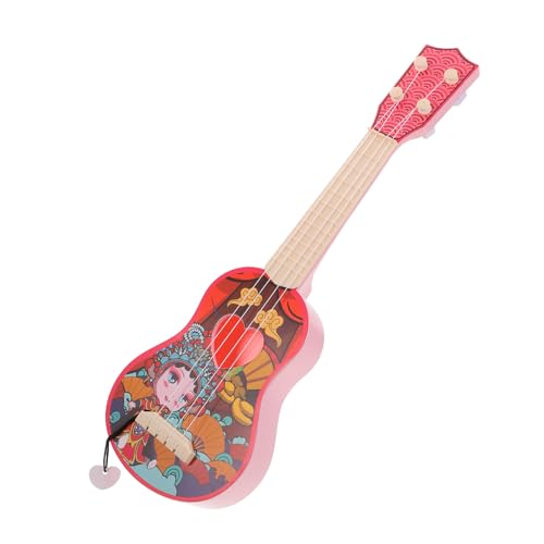 UPKOCH Ukulele Kleines Musikinstrument für Anfänger Pädagogisches zur Früherziehung Stabiles Kunststoff Design Spielerische Motorischer Fähigkeiten für Junge Mädchen UPKOCH Ukulele Kleines Musikinstrument für Anfänger Pädagogisches zur Früherziehung Stabiles Kunststoff Design Spielerische Motorischer Fähigkeiten für Junge Mädchen von UPKOCH