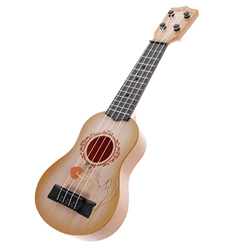 UPKOCH Ukulele Musikinstrumente Für Kleinkinder Kleinkindgitarre Musikinstrumente Für Kinderspielzeug Gitarren Für Musikspielzeug Mini Gitarre Kleinkindspielzeug von UPKOCH