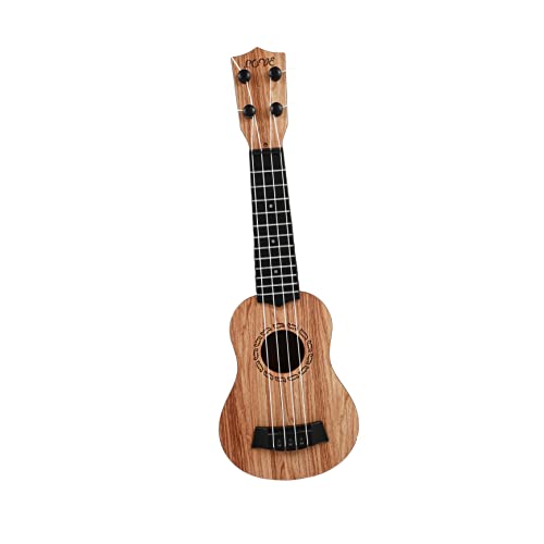 UPKOCH Ukulele Ukulele-Gitarre Für Kleinkinder Ukulele-Gitarre Für Explosionsgitarre Für Kleine Gitarre Xylophon Kindergitarre Für Jungen Holz Beige von UPKOCH