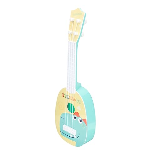 UPKOCH Ukulele aus Kunststoff kinderinstrumente musikinstrumente Ukulele für Anfänger Gitarre Musikspielzeug Ukulele für Jungen frühes musikalisches Lernspielzeug Abs Yellow von UPKOCH