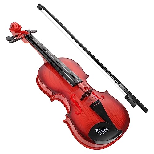 UPKOCH Violine Für Anfänger Musikinstrument Für Lernspielzeug Violine Retro Deko Ideal Für Kleine Musiker Und Kreative Entfaltung von UPKOCH