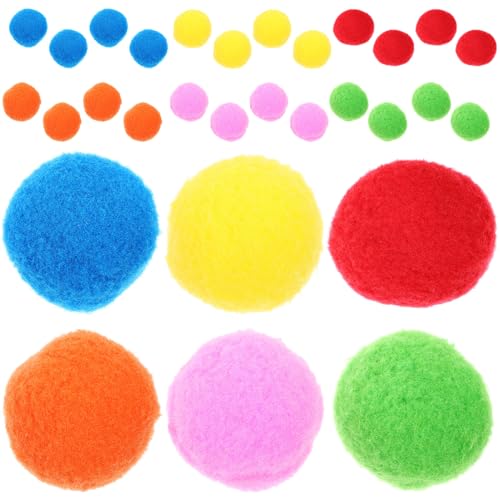 UPKOCH Wasserspielzeug Kinder Wasserball Set Bunte Wasserabsorptionsspielzeuge Für Perfekt Für Poolpartys Strand Und Sommeraktivitäten Spaß Und Unterhaltung Im Freien Bunt Gemischt Wasserball von UPKOCH