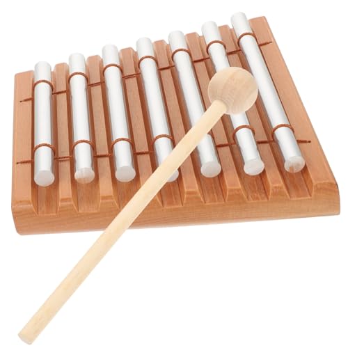 UPKOCH Windspiel Schlaginstrument Robustes Percussion für Fördert Hand Auge Koordination Sicherer Klangstab mit Rundem Hammer für Musikunterricht und Familienaktivitäten UPKOCH Windspiel Schlaginstrument Robustes Percussion für Fördert Hand Auge Koordination Sicherer Klangstab mit Rundem Hammer für Musikunterricht und Familienaktivitäten von UPKOCH