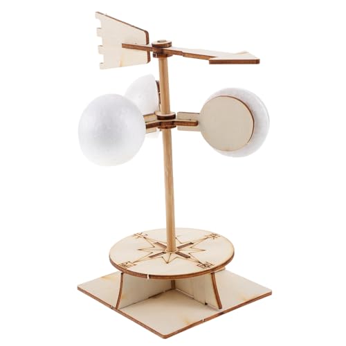 UPKOCH Wissenschaft Camping-Spiele Windspiele Magnete Für Glockenspiel Auto Spiele Kinderspiele Windfahnen-modellbausätze DIY-vorbau-Kits DIY-experimente Hölzern von UPKOCH