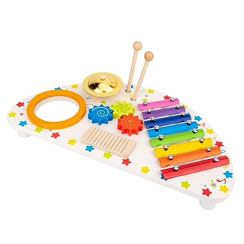 UPKOCH Xylophon Set Für Kleinkinder Musikinstrumente Für Pädagogisches Zur Musikalischen Ideales Für Jungen Und ädchen Ab 1 Jahr von UPKOCH