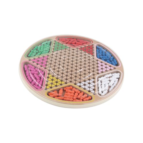 UPKOCH Zweifach Holzspielset Gobang und Chinesisches Dame Pädagogisches Strategiespiel für Ab Jahren Buntes Brettspiel für Familie Lernspielzeug zur Logischen Denkens UPKOCH Zweifach Holzspielset Gobang und Chinesisches Dame Pädagogisches Strategiespiel für Ab Jahren Buntes Brettspiel für Familie Lernspielzeug zur Logischen Denkens von UPKOCH