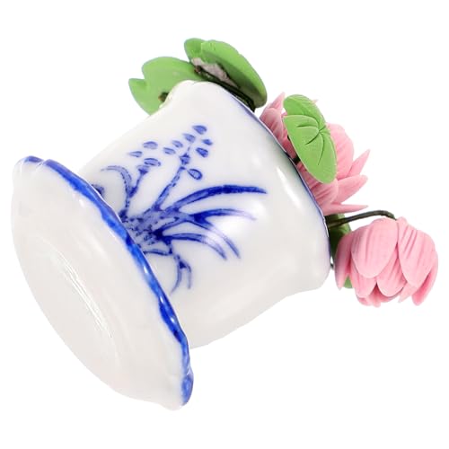 UPKOCH Niedliche Künstliche Miniatur-Bonsai-Pflanze Für Puppenhaus- Realistische Simulation Mini-topfpflanzenmodell UPKOCH Niedliche Künstliche Miniatur-Bonsai-Pflanze Für Puppenhaus- Realistische Simulation Mini-topfpflanzenmodell von UPKOCH