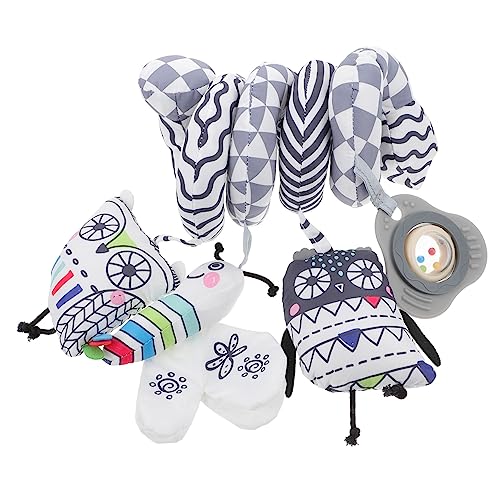 UPKOCH bb Plüschtier lauch Kuscheltier lernspielzeug Handy Neugeborene - hängende Babyspielzeuge Kinderwagenspielzeug Autositz- Polyester von UPKOCH