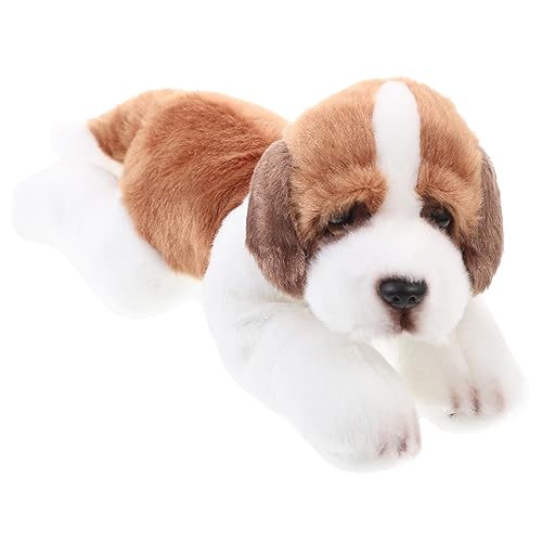 UPKOCH für kinderspielzeug Kid Toys Dog Plush spielzeuge Hundepuppe Puppenspielzeug kleine Hundepuppe Bequeme Hundepuppe tragbares Stofftier PP Baumwolle von UPKOCH